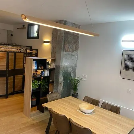 Loft Urban Garden: 4 People - Wifi Fiber - Terrace Apartmán Grenoble