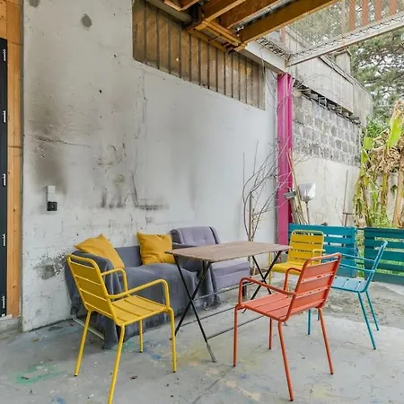 דירה Loft Urban Garden: 4 People - Wifi Fiber - Terrace *