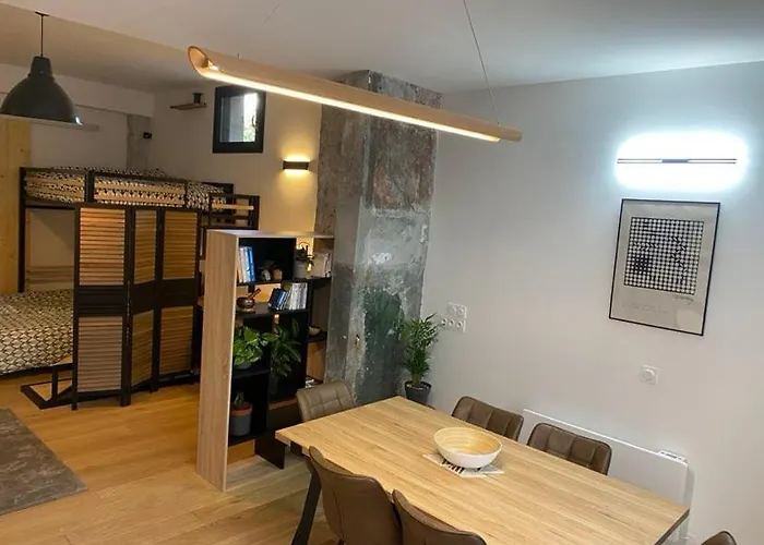 Loft Urban Garden: 4 People - Wifi Fiber - Terrace Apartment Grenoble