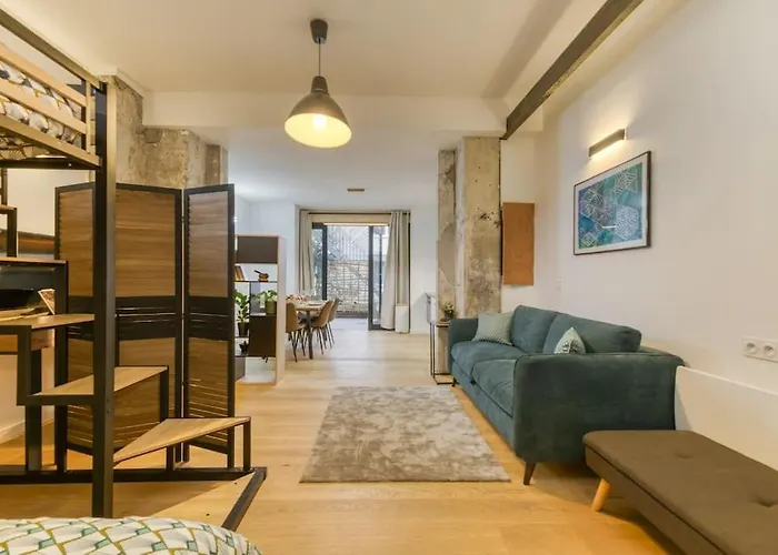 Loft Urban Garden: 4 People - Wifi Fiber - Terrace グルノーブル