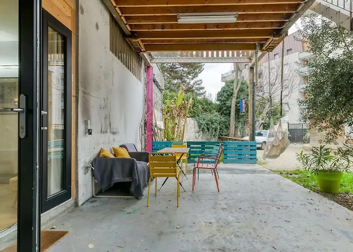 Loft Urban Garden: 4 People - Wifi Fiber - Terrace グルノーブル